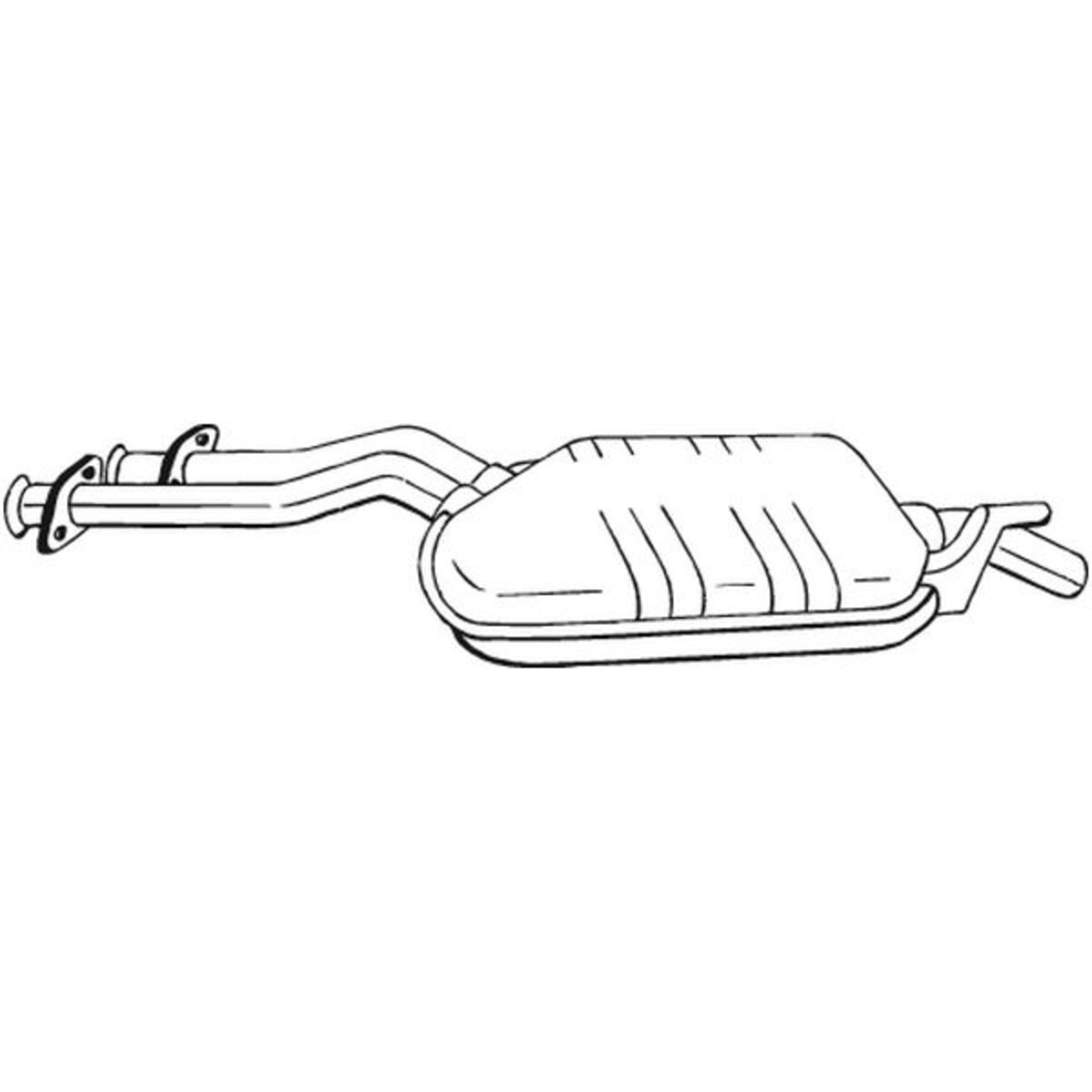 Bosal Silenziatore Centrale 175-291