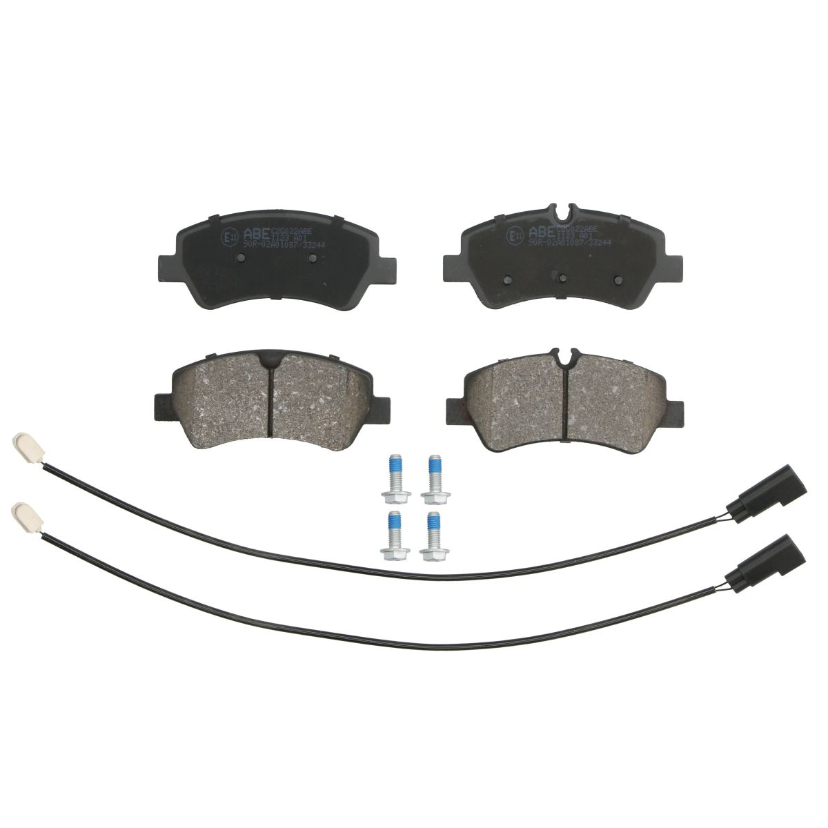 Set di pastiglie freno ABE C2G022ABE