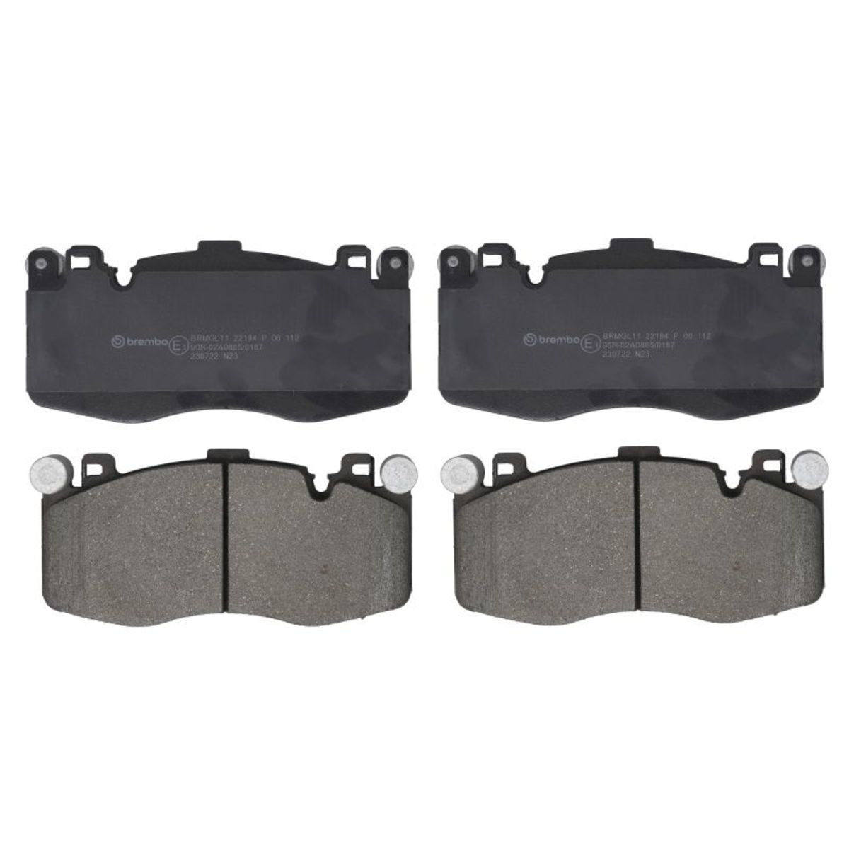 Brembo Bremsbelagsatz P 06 112