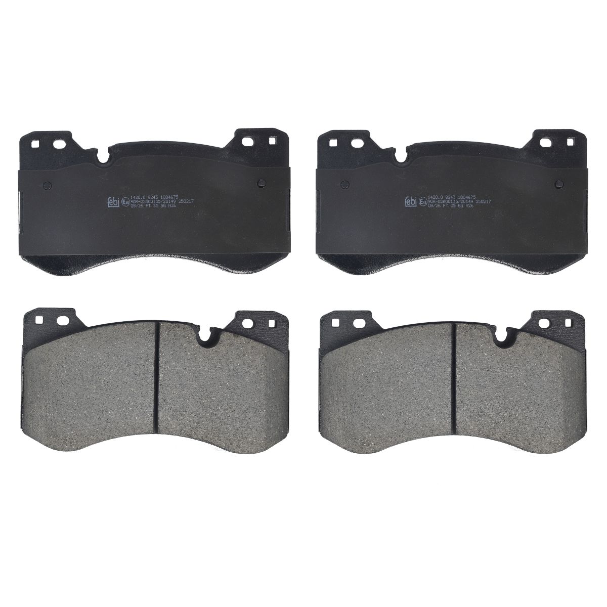 Bremsbelagsatz FEBI BILSTEIN 1004675