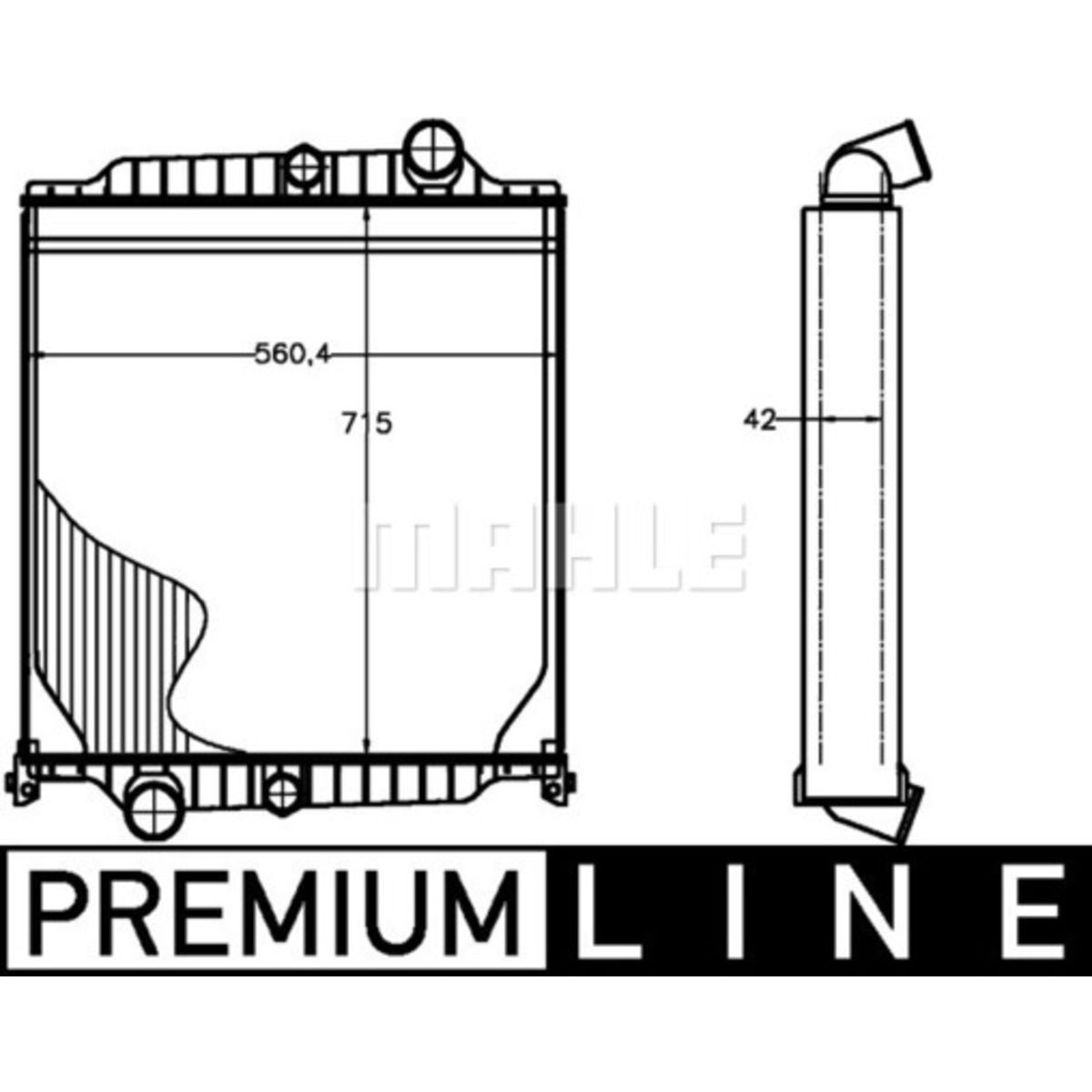 Image of Radiator, motorkoeling