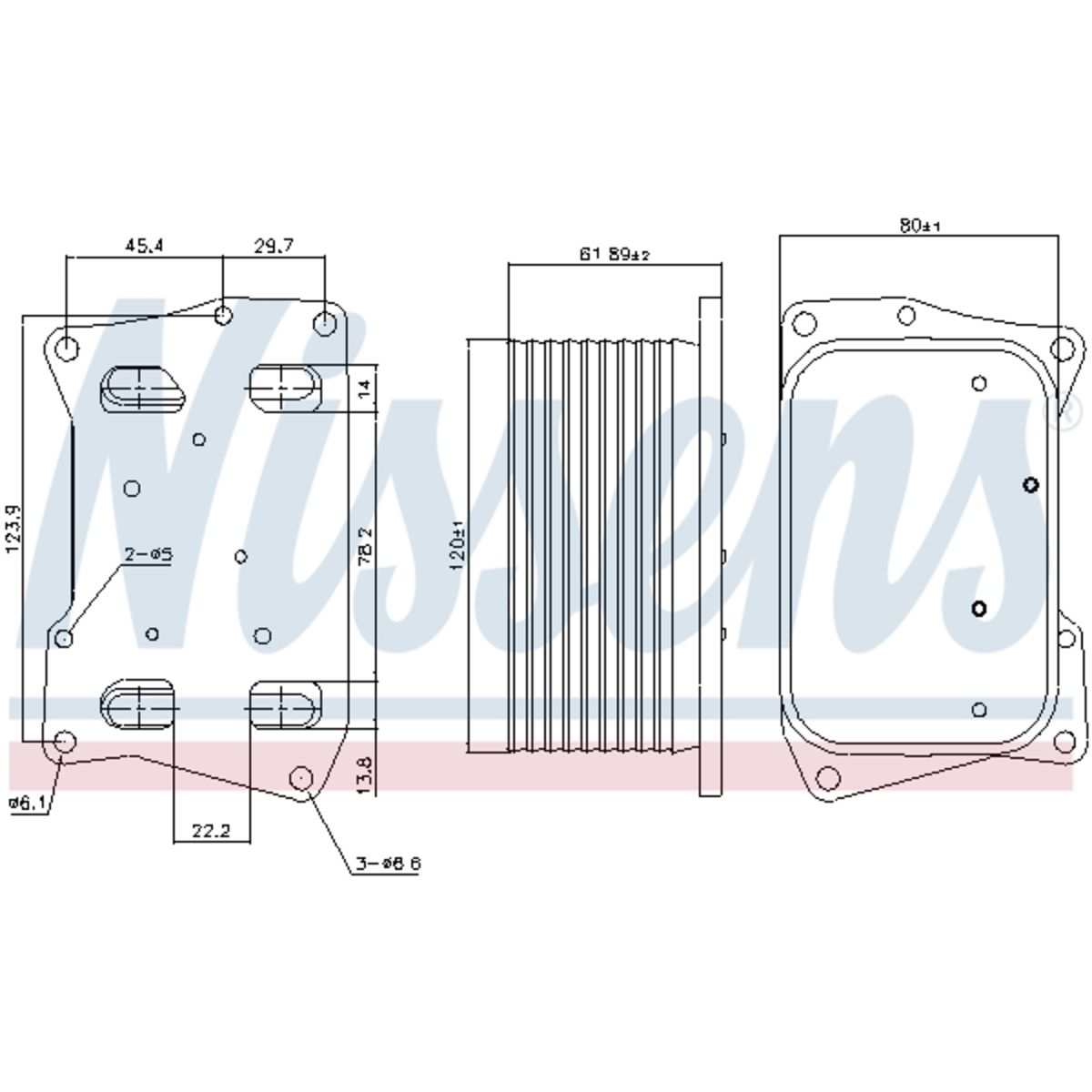 Olie radiator, motorolie