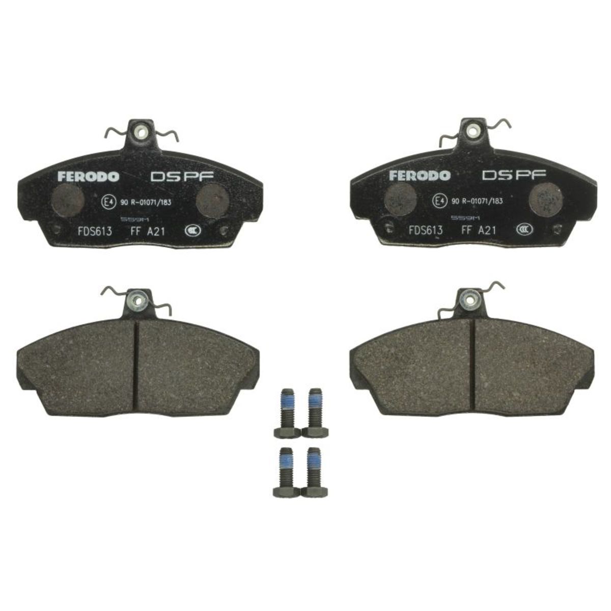 Jeu de plaquettes de frein FERODO Performance FDS613, avant