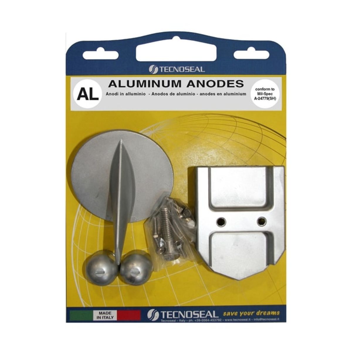 Anode Set Tecnoseal TENKITALPHAONEGEN1AL