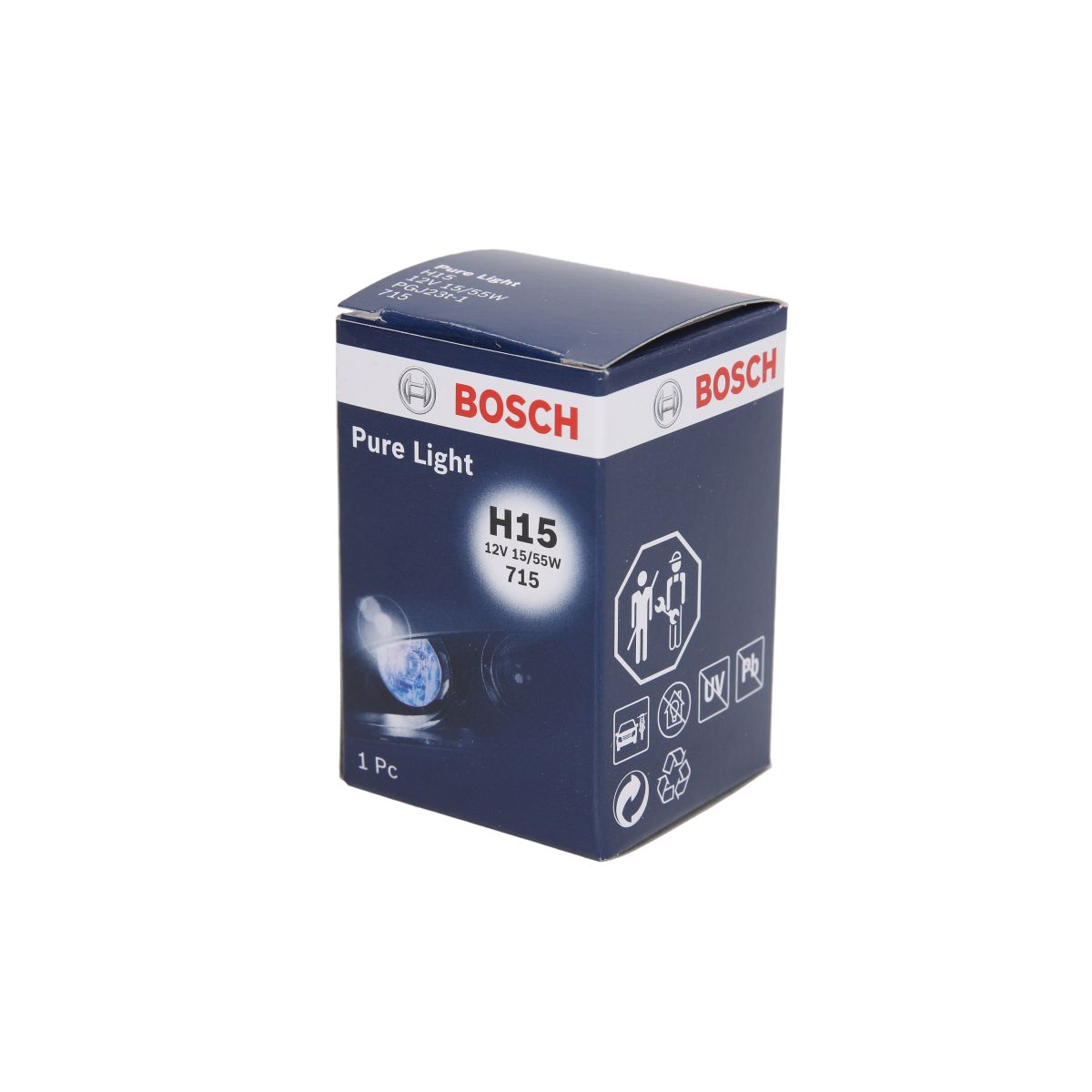 Image of Lamp Halogeen  H15 Pure Light 12V, 55/15W