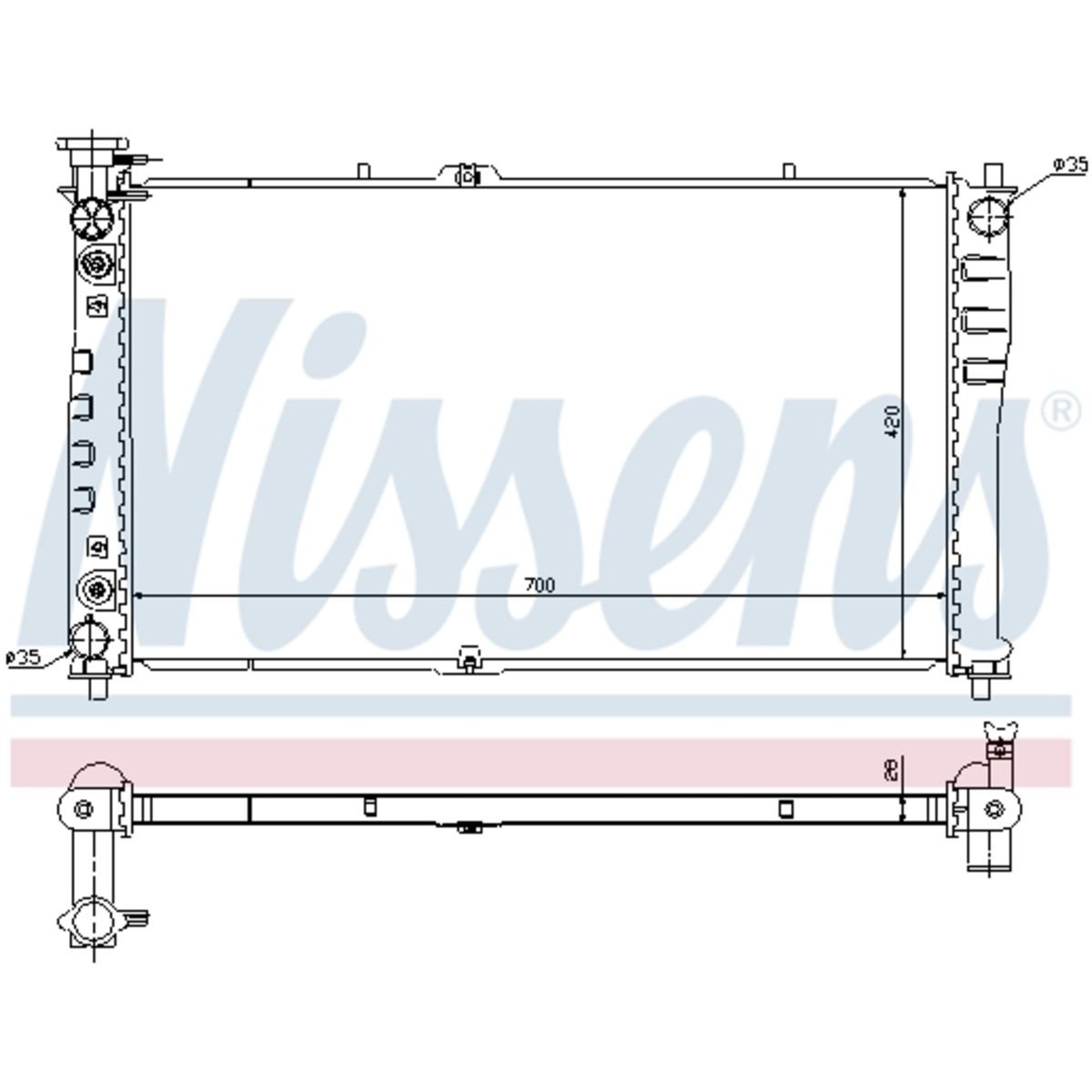 Image of Radiator, motorkoeling
