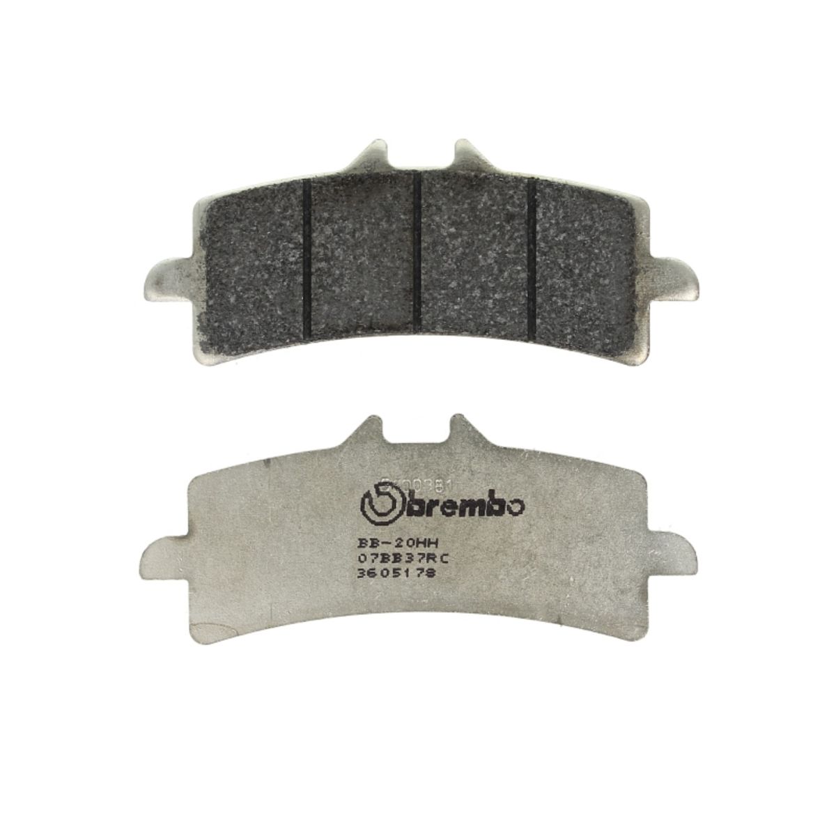 BREMBO MT07BB37RC brake pad set without road license