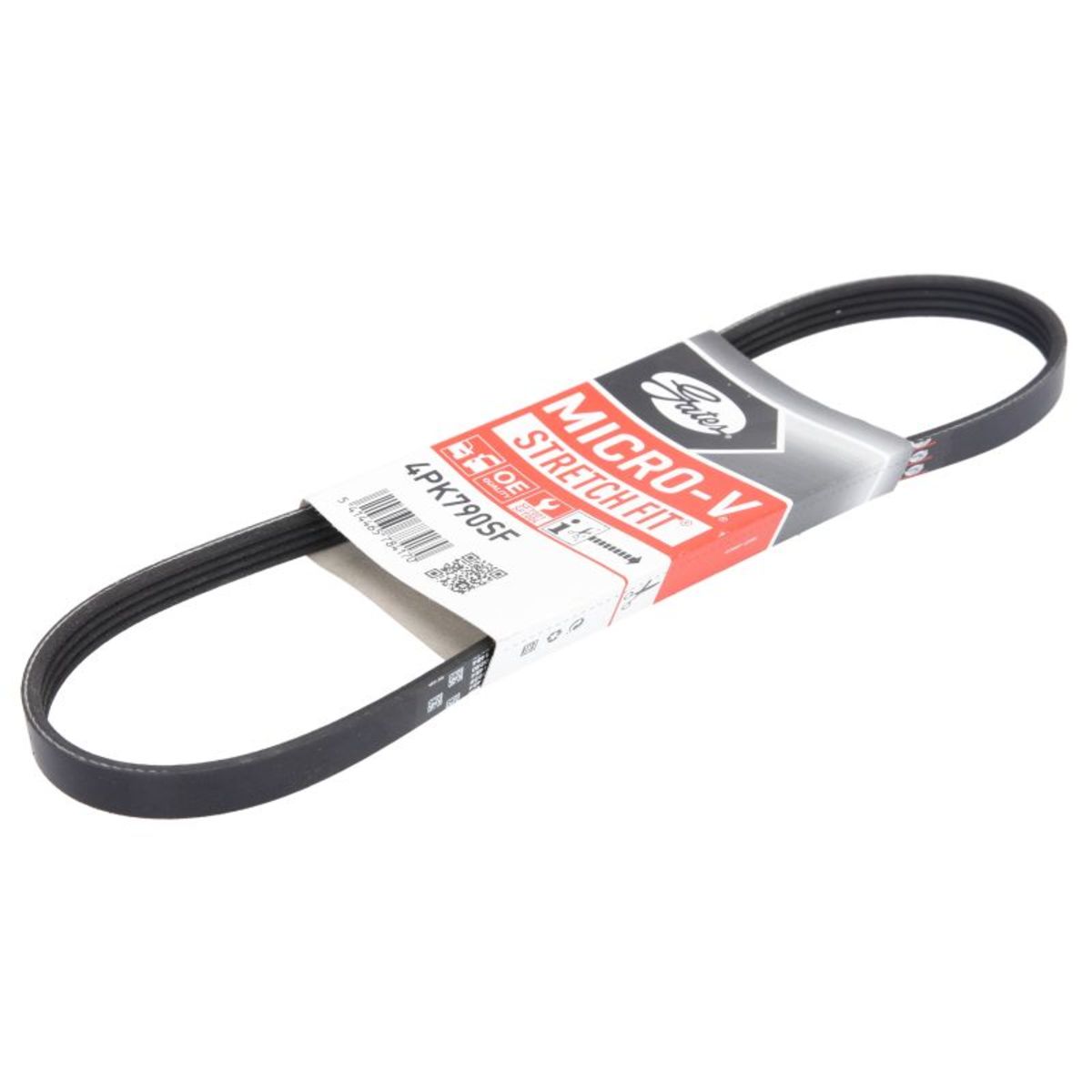 Negro Correa Poly V Gates 4Pk790sf