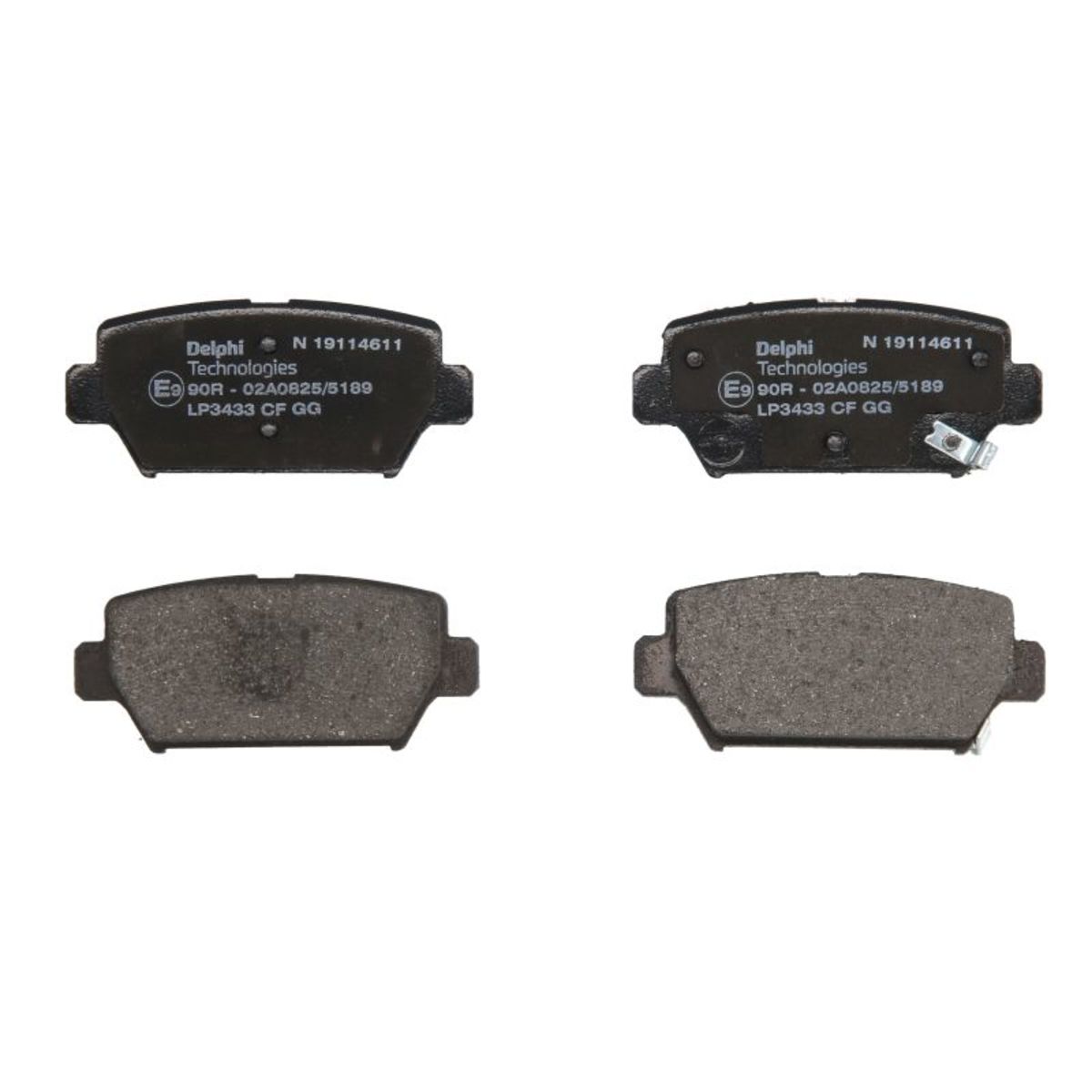 Bremsbelagsatz, Scheibenbremse LP3433 DELPHI für MITSUBISHI ECLIPSE CROSS - Bild 9