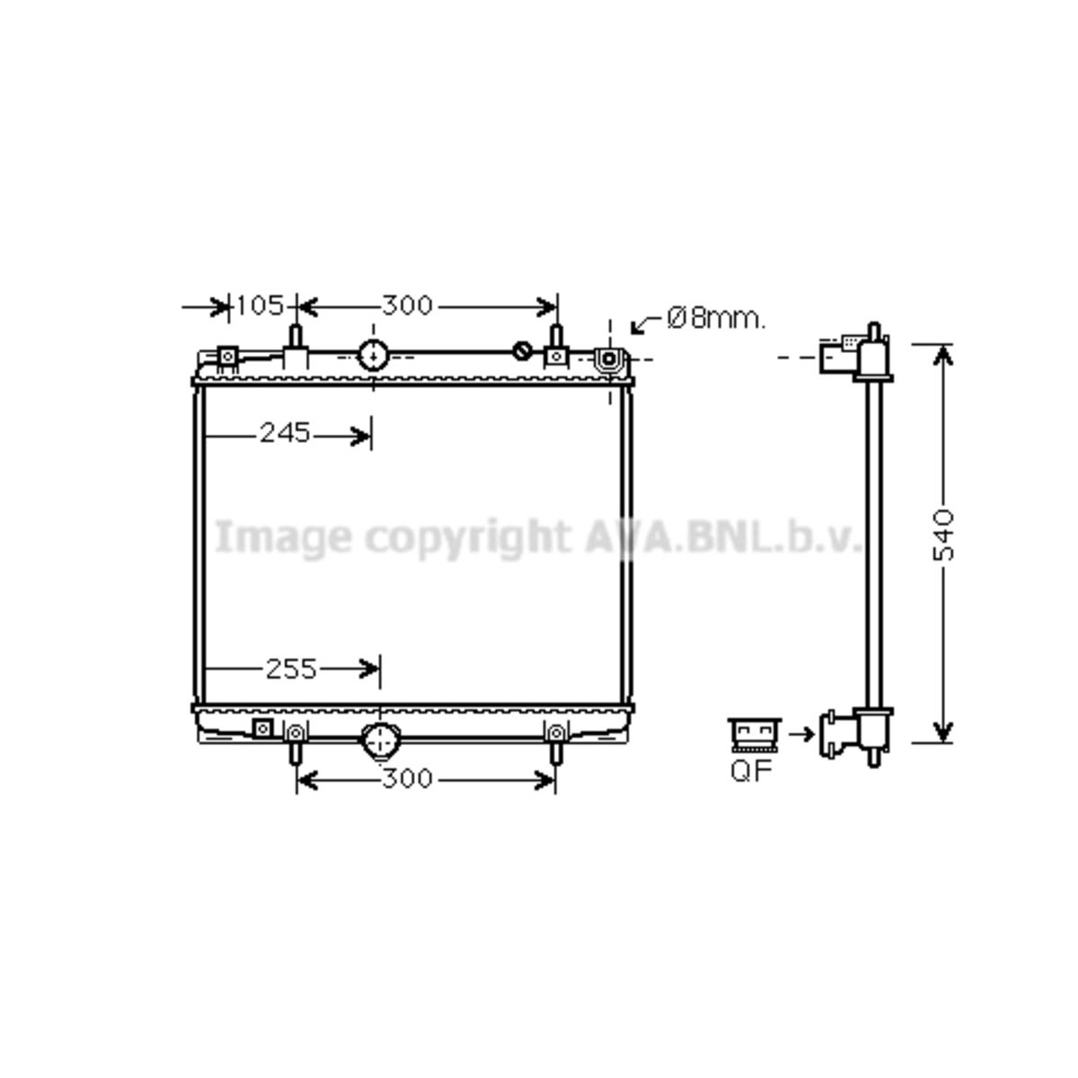 Image of Radiator   AVA