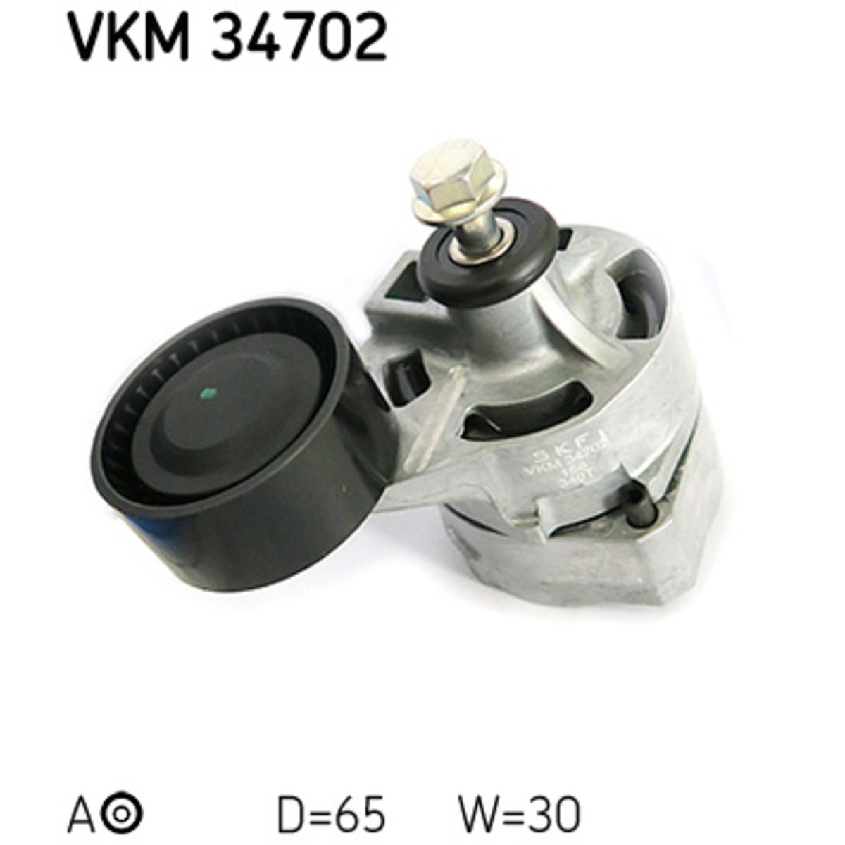 Skf Spannrolle, Keilrippenriemen Vkm 34702