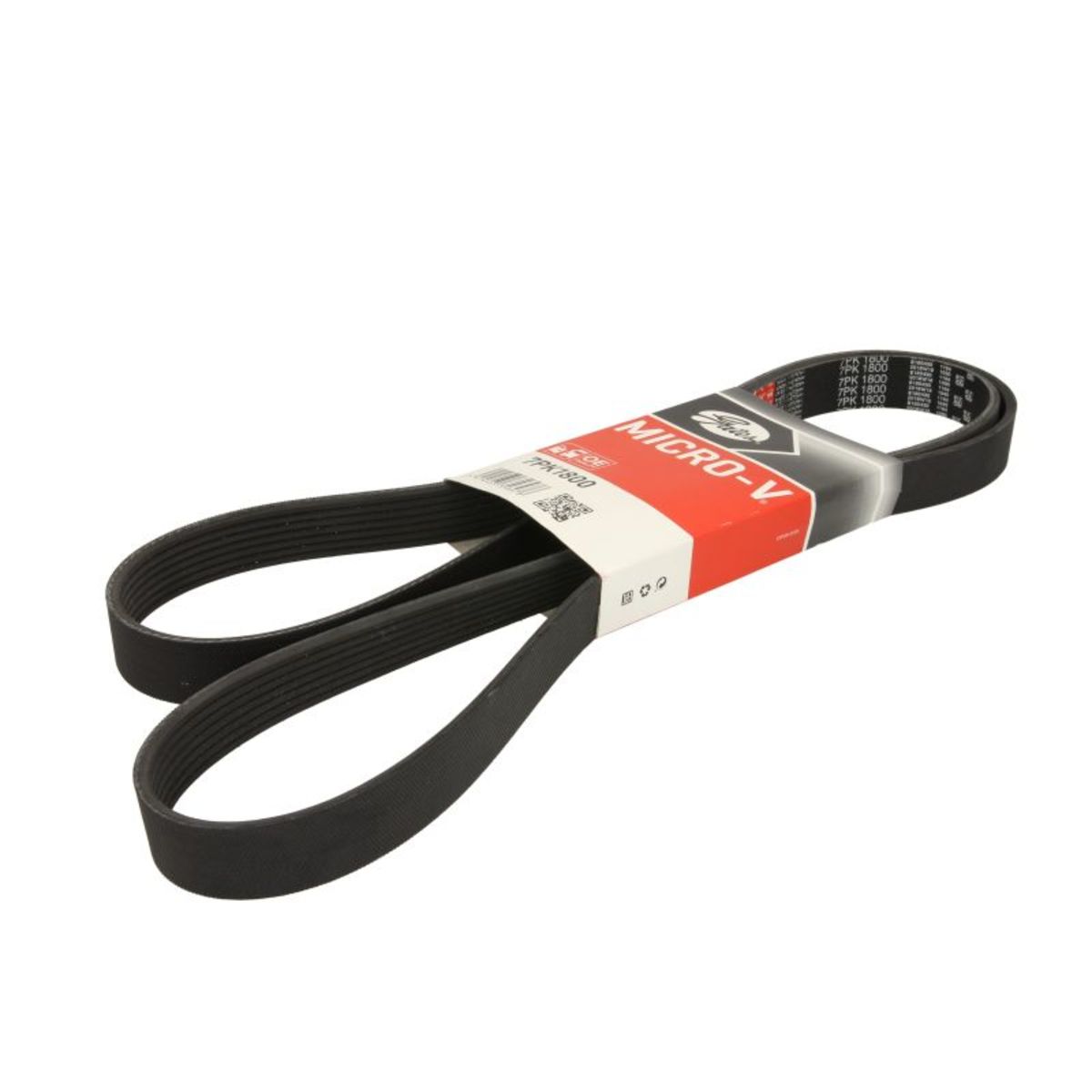 Negro Correa Poly V Gates 7Pk1800