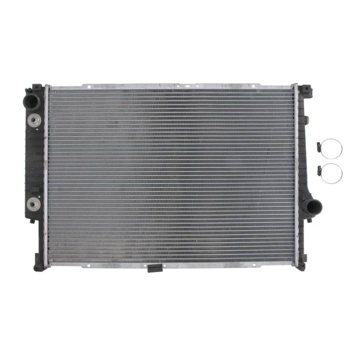 Kühler Motorkühlung Kühlrippen gelötet 611 - 435 mm Alu NRF für u.a. BMW 5er - Bild 6