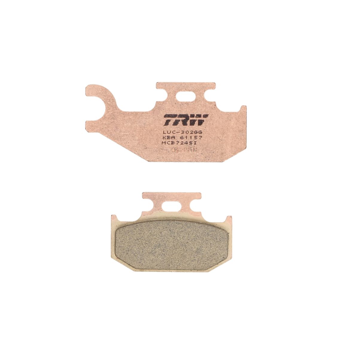 Set di pastiglie freno TRW MCB724