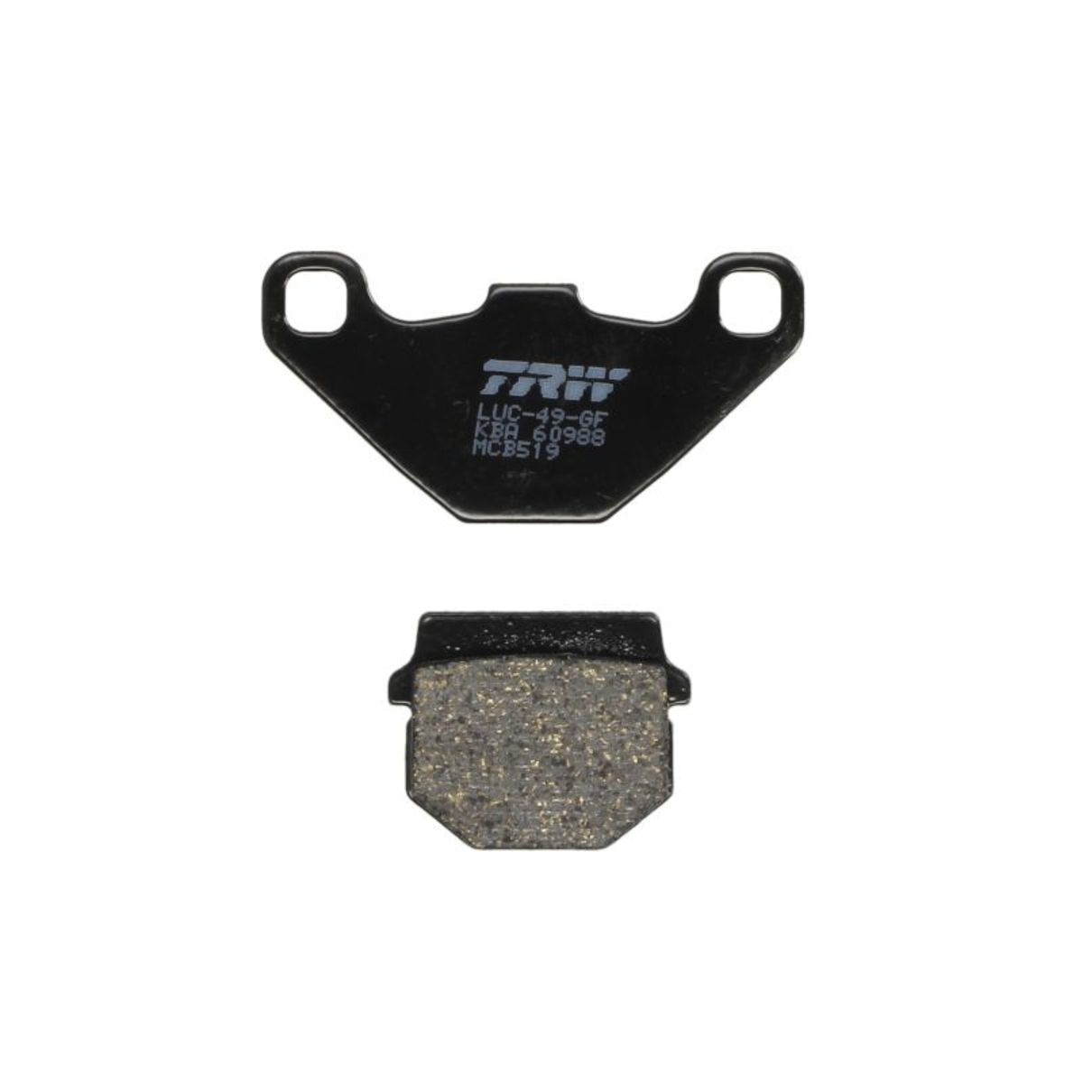 Jeu de plaquettes de frein TRW MCB519