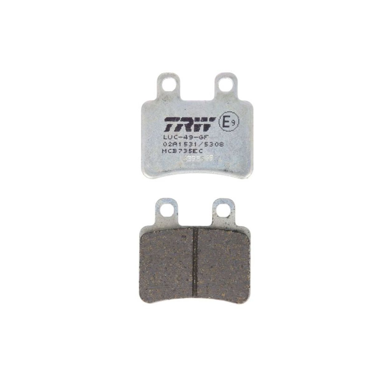 Jeu de plaquettes de frein TRW MCB735EC