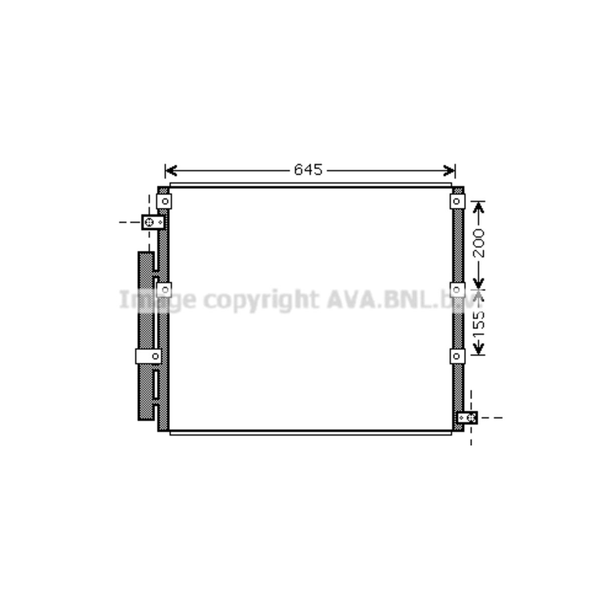 Image of Condensator, airconditioning