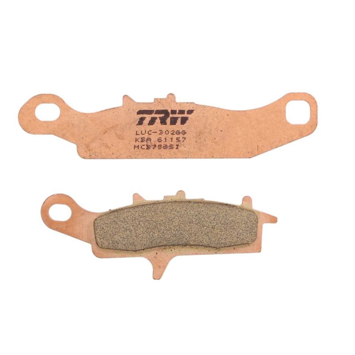 Trw Jeu De Plaquettes De Frein Mcb758si