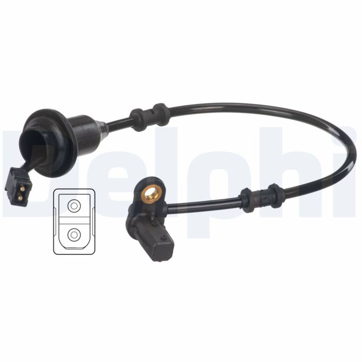 Sensor, Raddrehzahl aktiver Sensor SS20485 DELPHI für MERCEDES-BENZ SLK - Bild 5