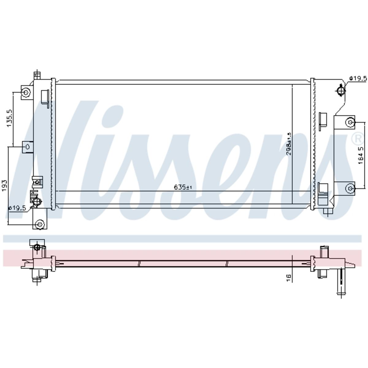 Image of Radiator, motorkoeling