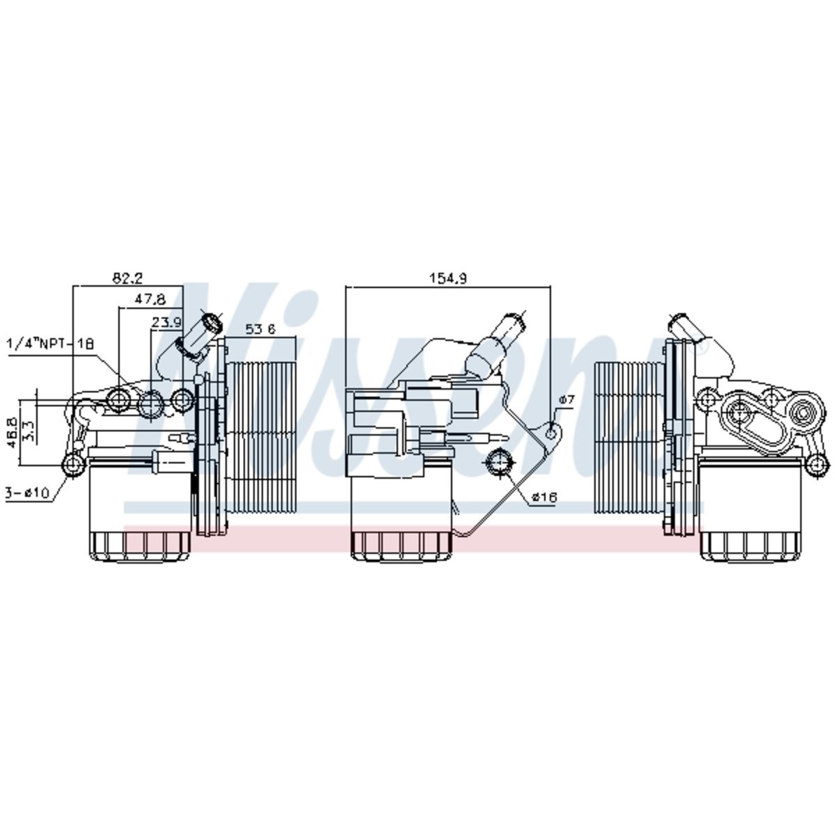 Image of Olie radiator, motorolie
