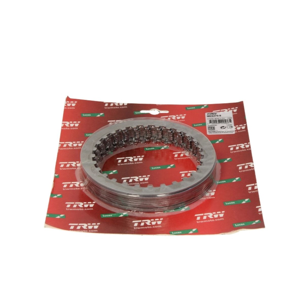Jeu de lamelles en acier, embrayage TRW MES370-9