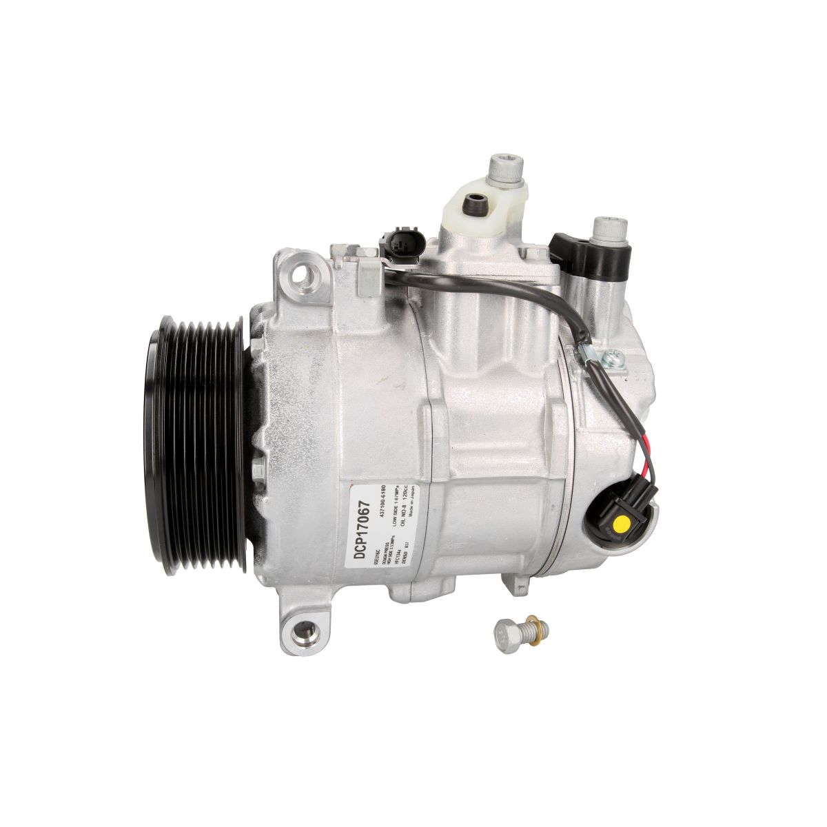 Compressor, airconditioner