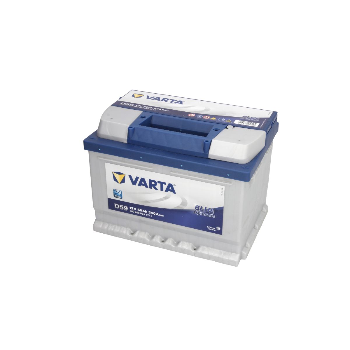 Аккумулятор varta 60ah 540a