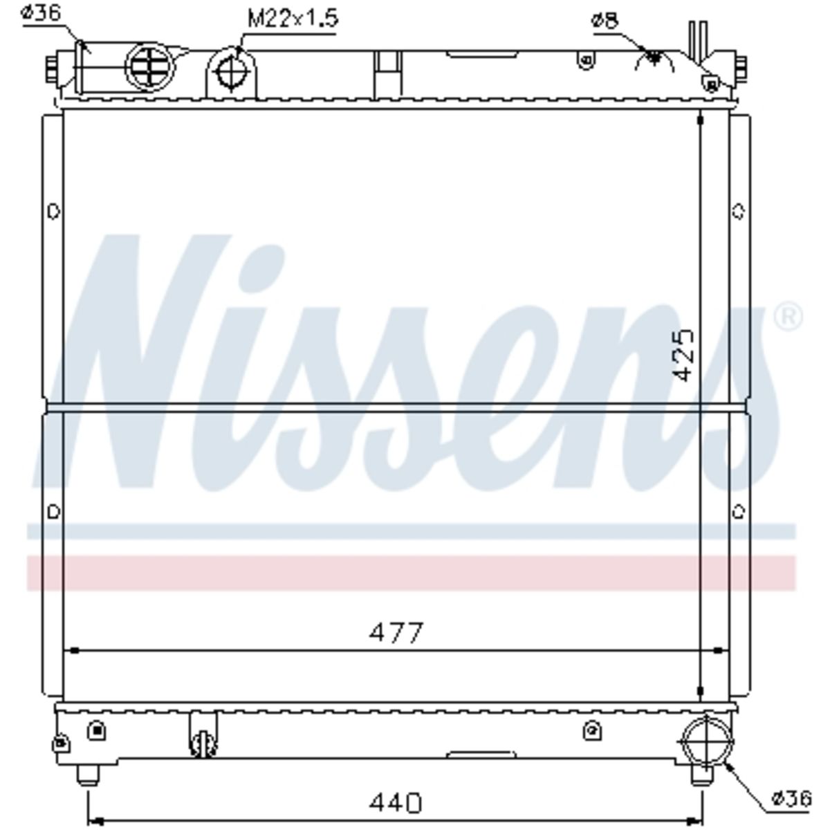 Image of Radiator, motorkoeling
