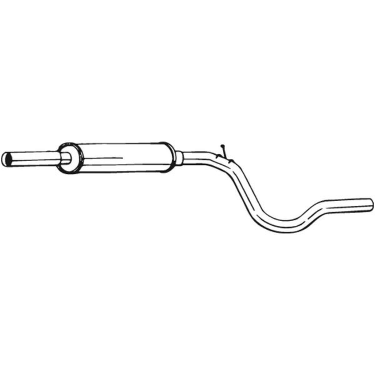 BOSAL 279-119 Silenziatore Centrale - Immagine 5