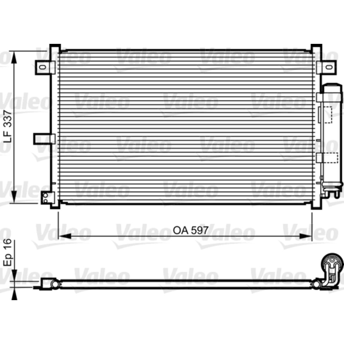 Image of Condensator, airconditioning