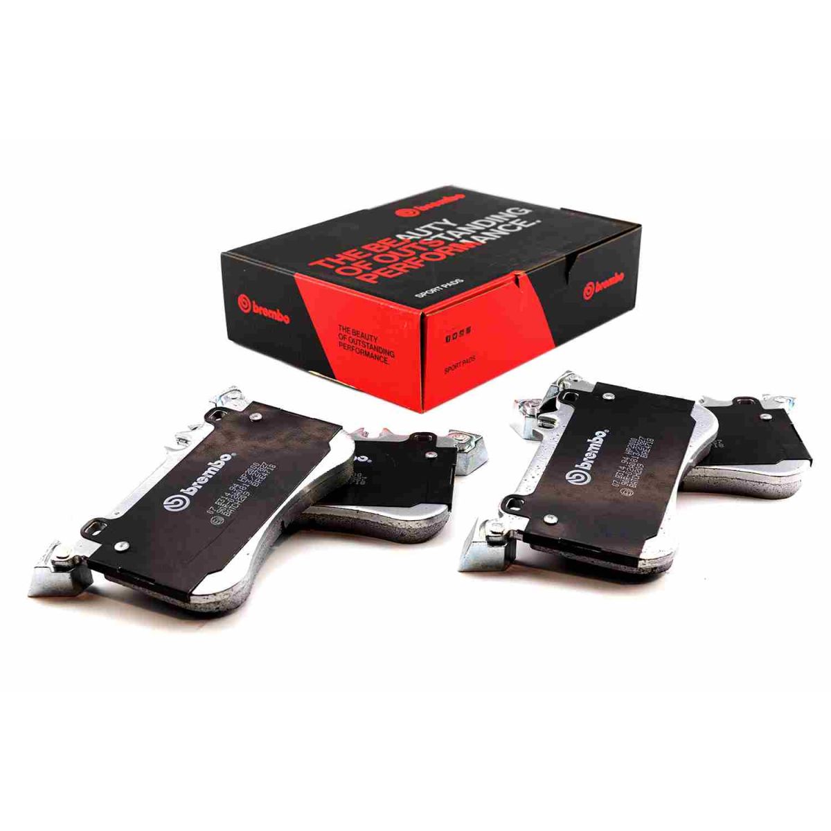 Jeu de plaquettes de frein BREMBO-TU 07.B314.94