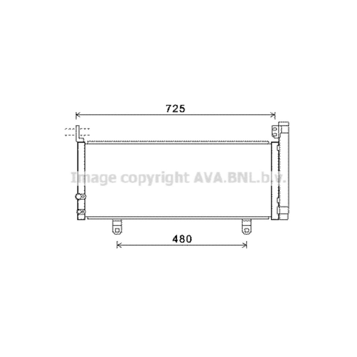 Image of Condensator, airconditioning