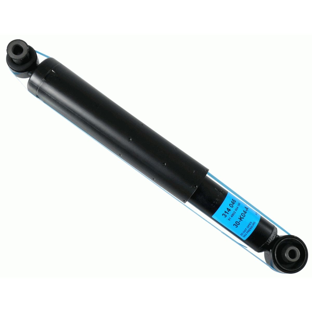 Ammortizzatore Occhiello superiore 314 046 SACHS per FORD TRANSIT Autobus - Immagine 4