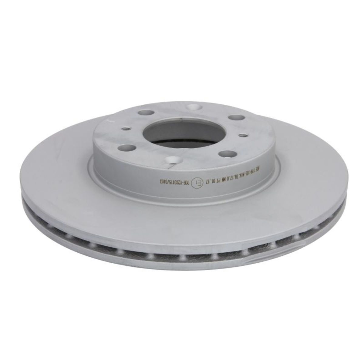 2x Disco freno ventilato 24.0119-0106.1 ATE per HONDA ACURA - Immagine 4