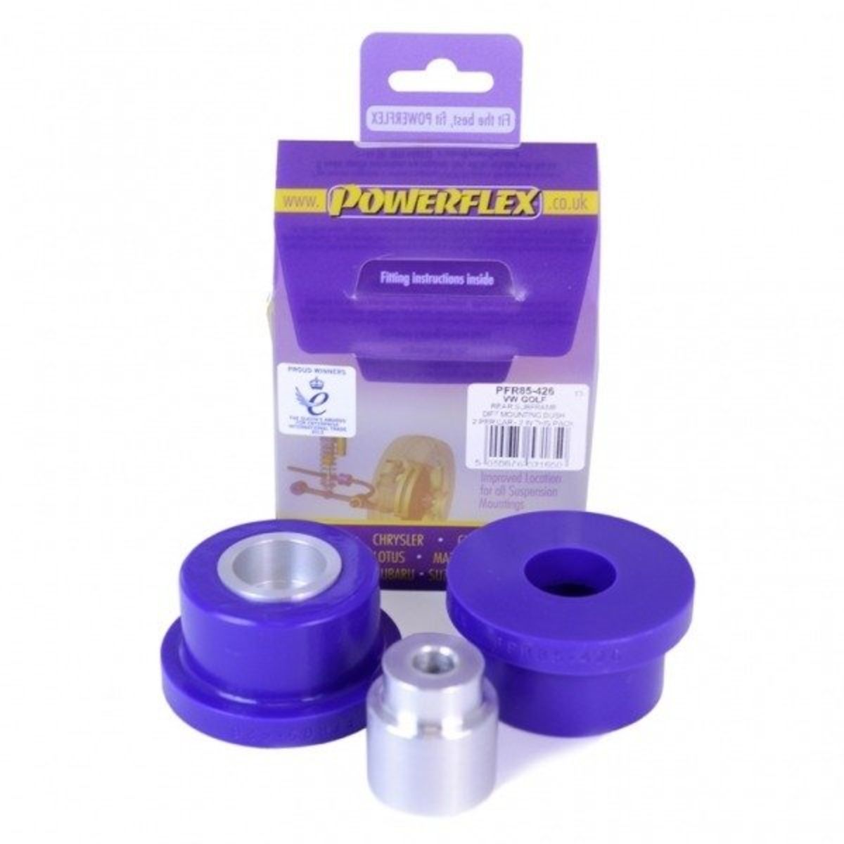 Suspension, corps de l'essieu POWERFLEX PFR85-426