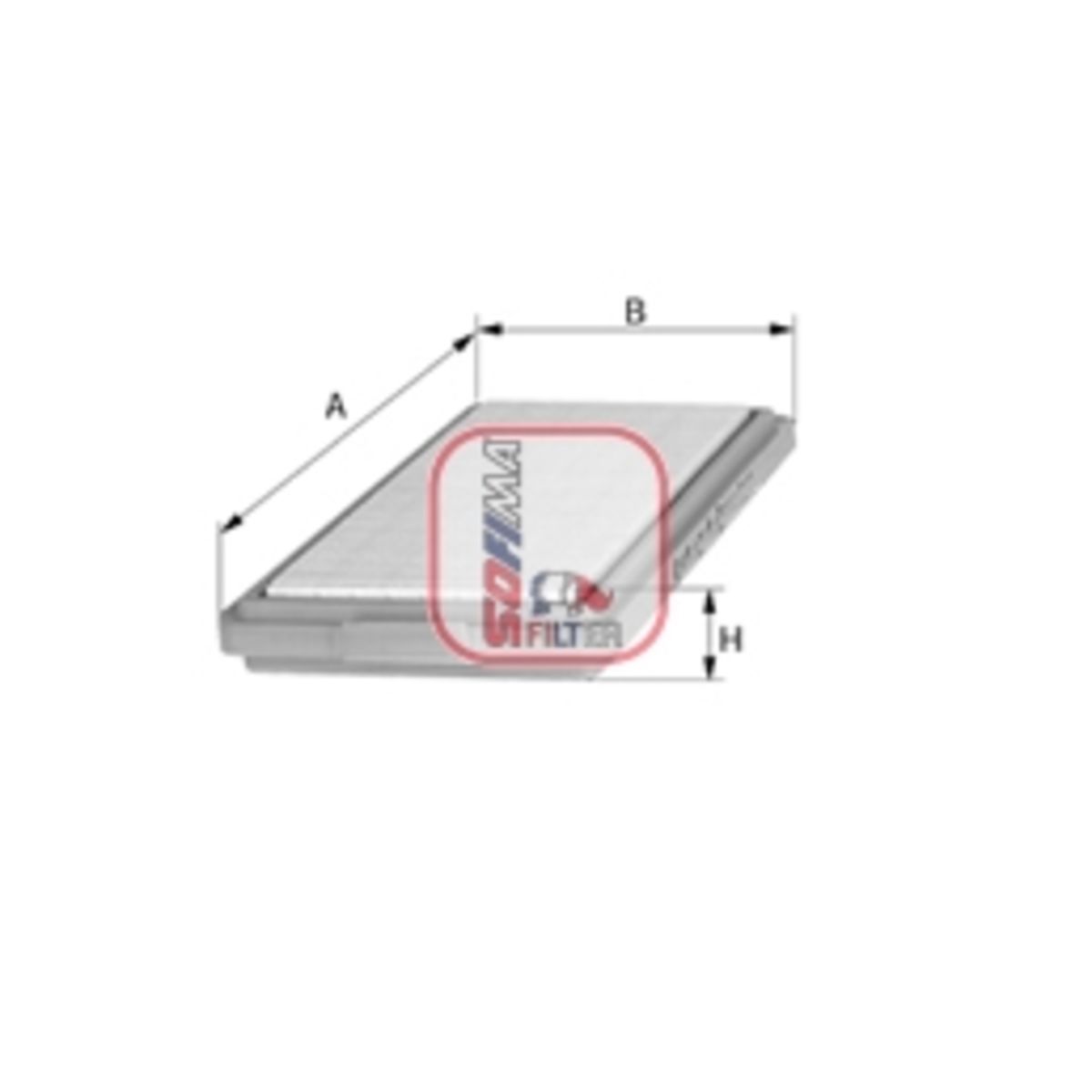 Luftfilter SOFIMA S5830A