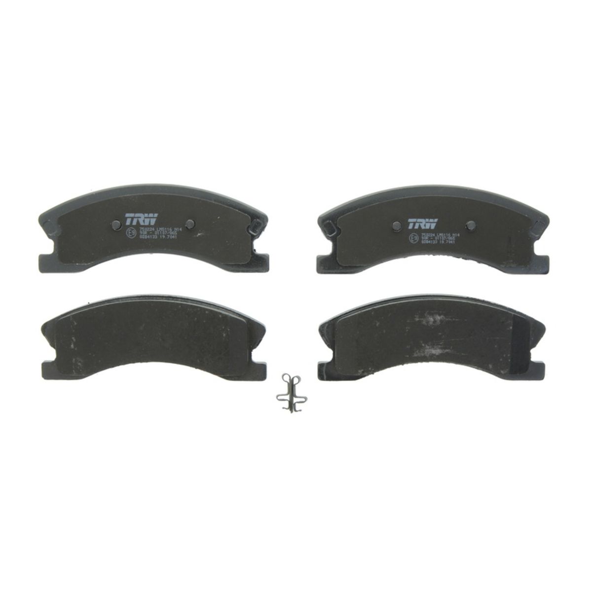 Trw Set Di Pastiglie Freno Gdb4133, Anteriore