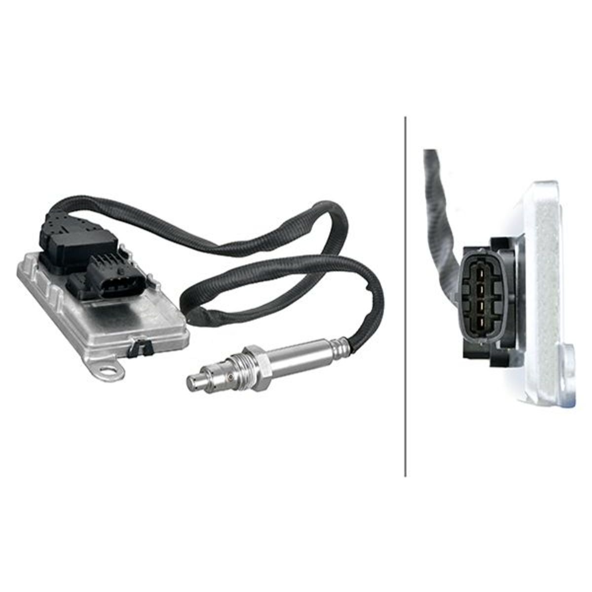 Image of NOx-sensor, NOx-katalysator