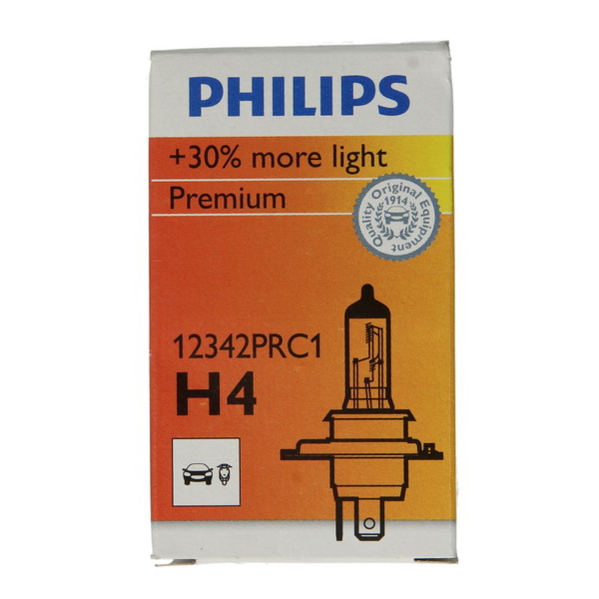 Ampoule halogène PHILIPS H4 Vision 12V, 60/55W