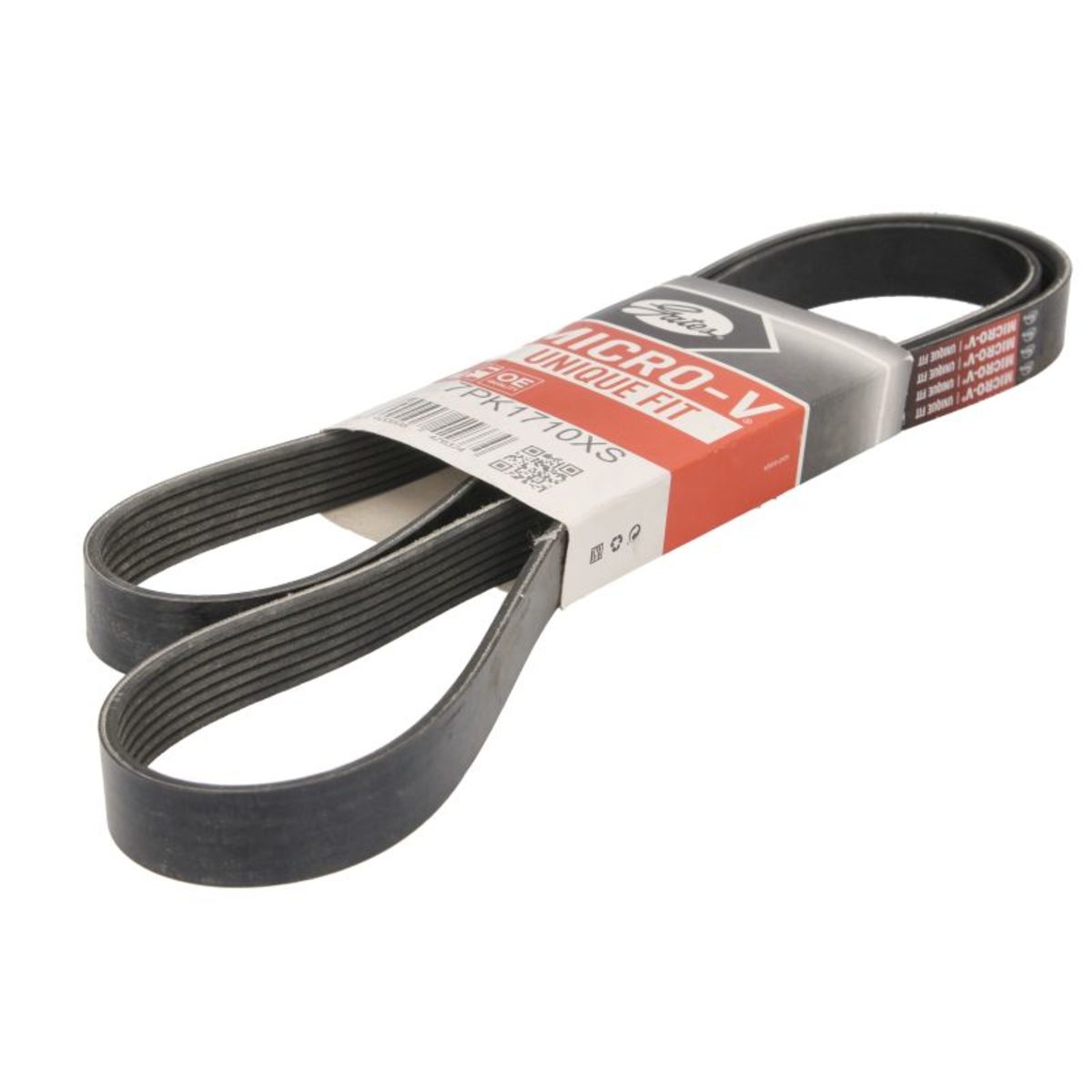 Nero Cinghia Poly-V Gates 7Pk1710xs