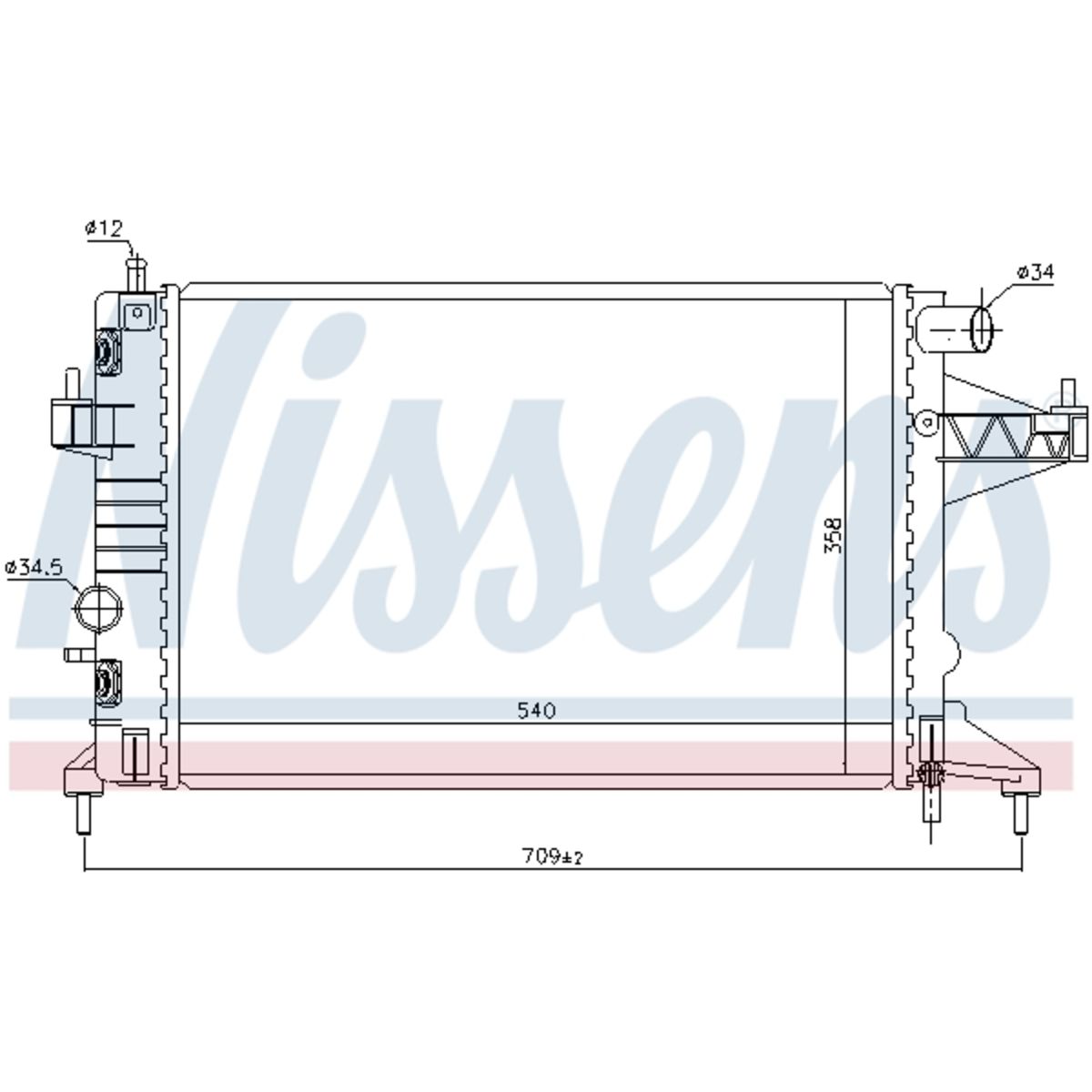 Image of Radiator, motorkoeling