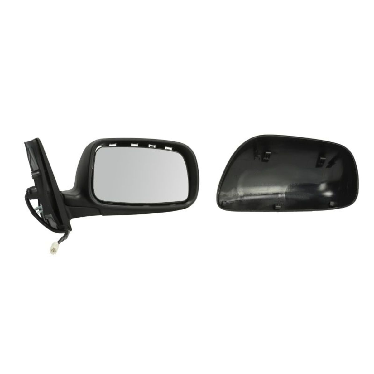 Specchietto esterno Dx per regolazione elettrica specchio 336-0059 TYC - Immagine 4