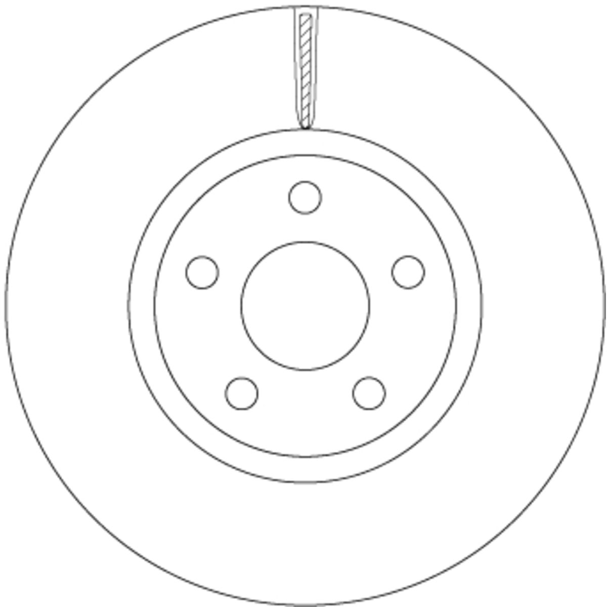 Trw Disque De Frein Df6810s - Image 4