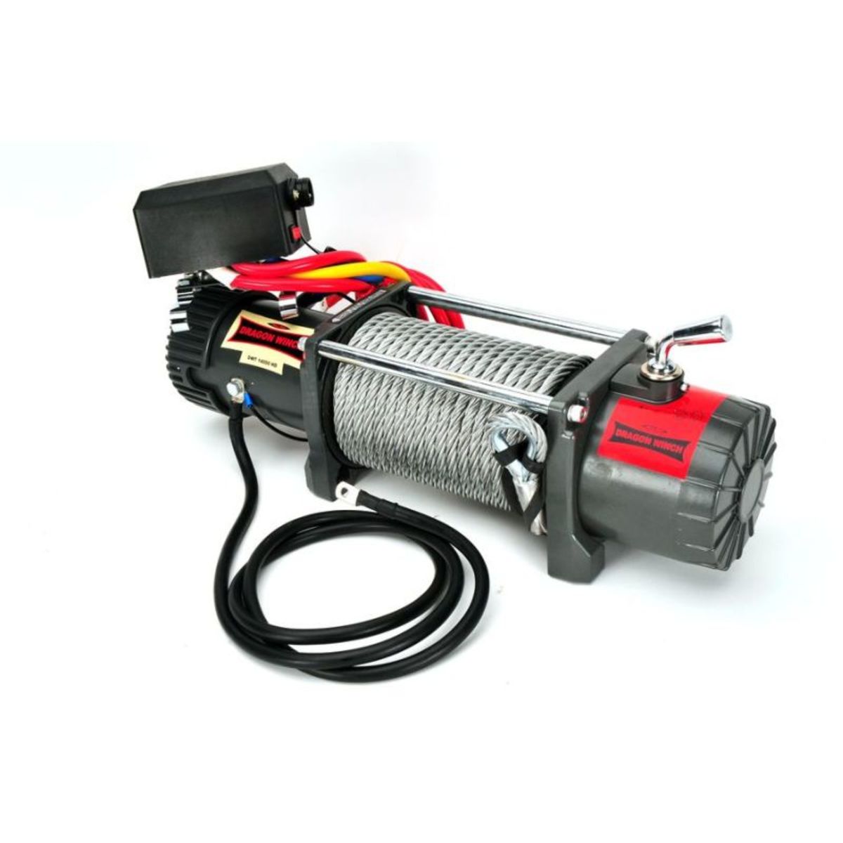 Treuil pour porte-voitures et véhicules spéciaux DRAGON WINCH DWT14000HD 24V