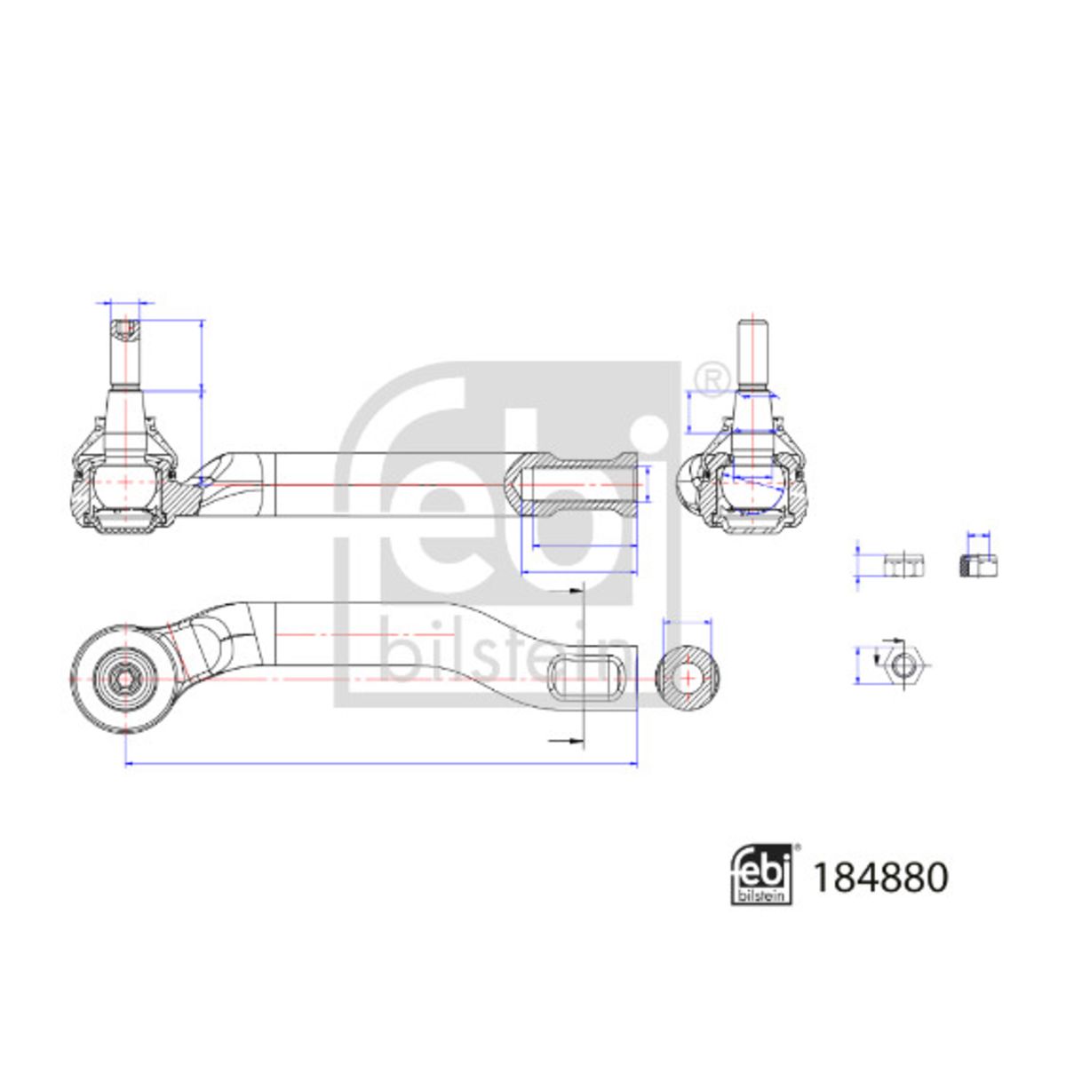 Spoorstangeind  BILSTEIN