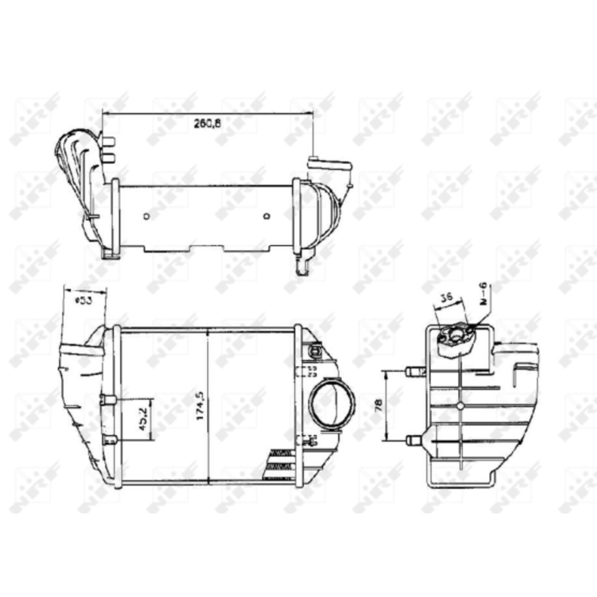 Nrf Intercooler 30133