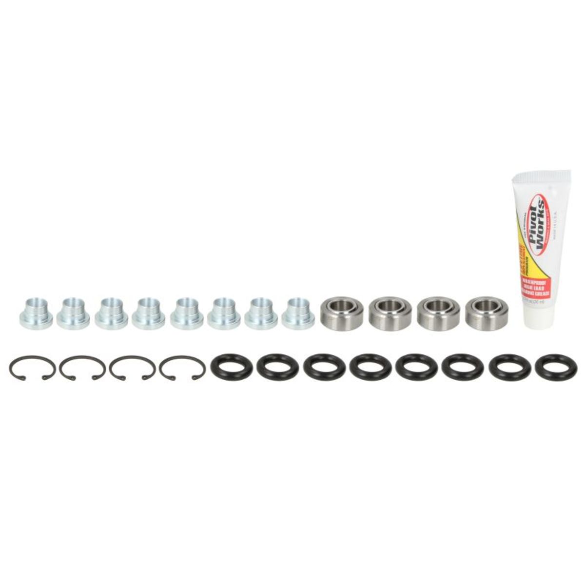 Reparatursatz, Stoßdämpferbefestigung PIVOT WORKS PWSHK-P07-000