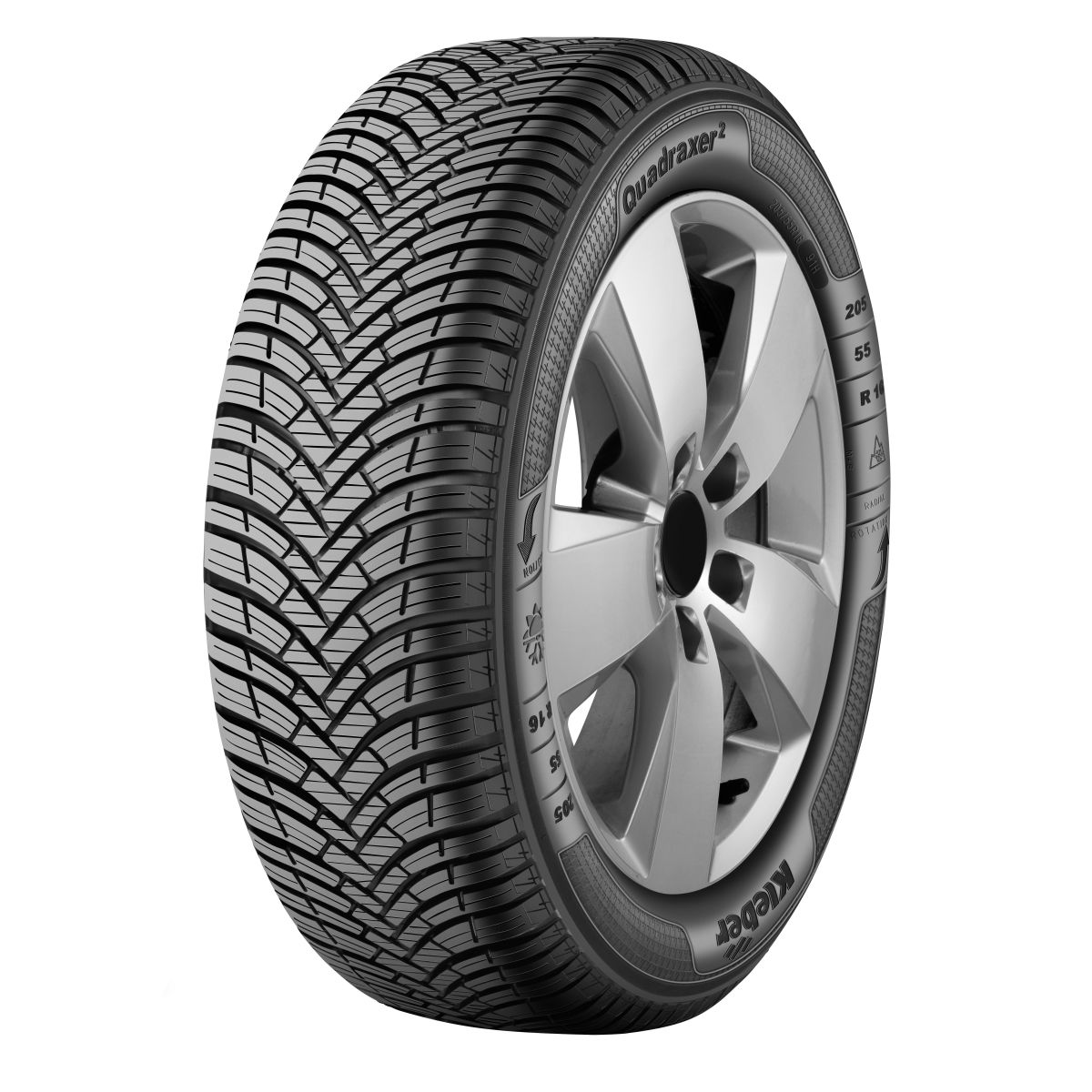 Image of Vierseizoenenbanden  Quadraxer 2 155/70R13  75T, Productiedatum 2021