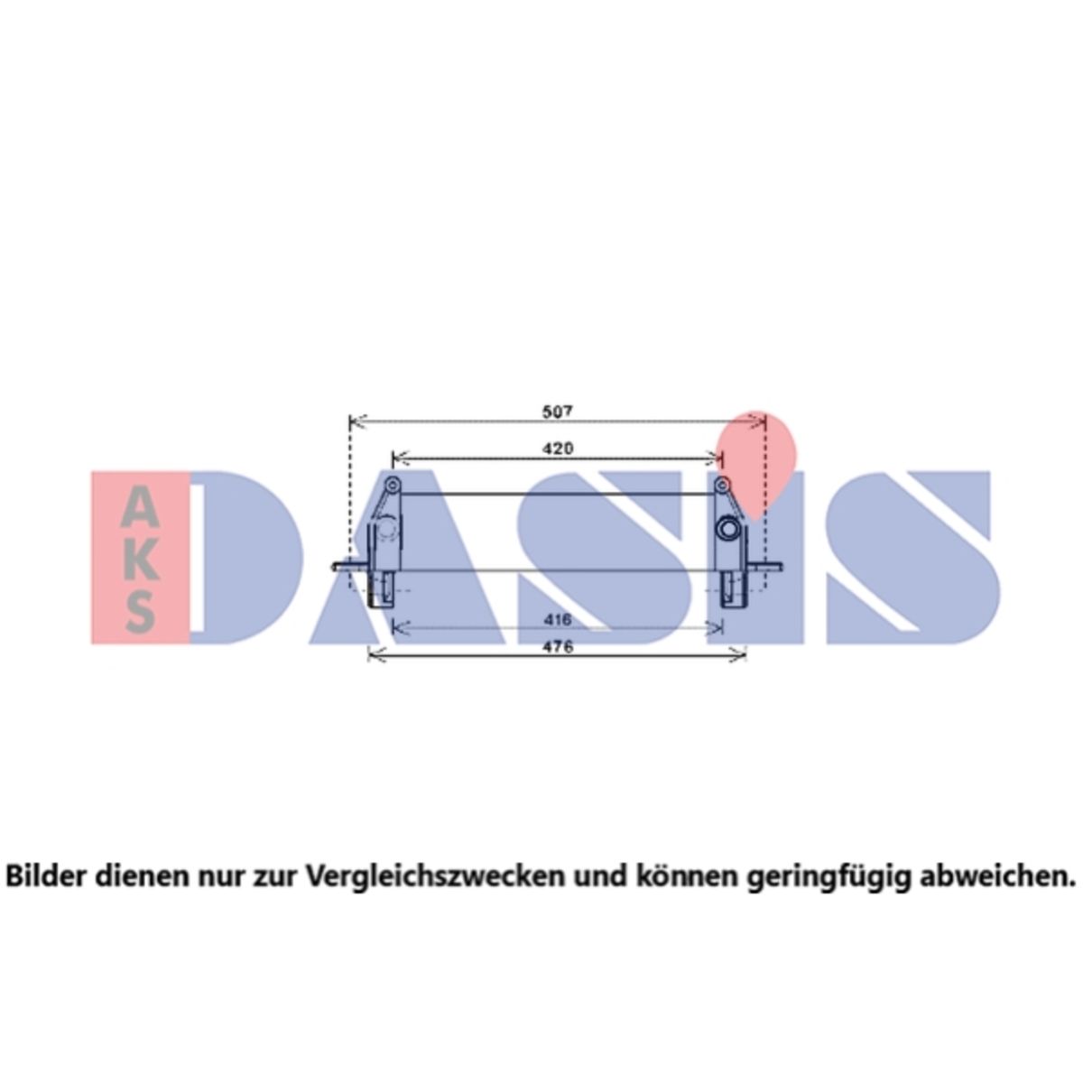 Ölkühler, Motoröl AKS DASIS 446071N